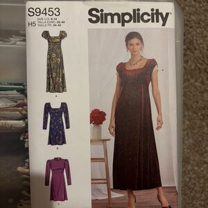 Simplicity Dress’ Sewing Pattern